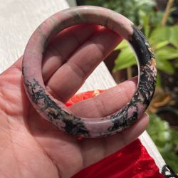 Rhodonite Bangle 63mm