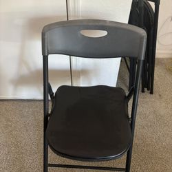 Set of 4 Folding Chairs – $10 for all