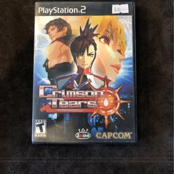 Crimson Tears PS2 CIB