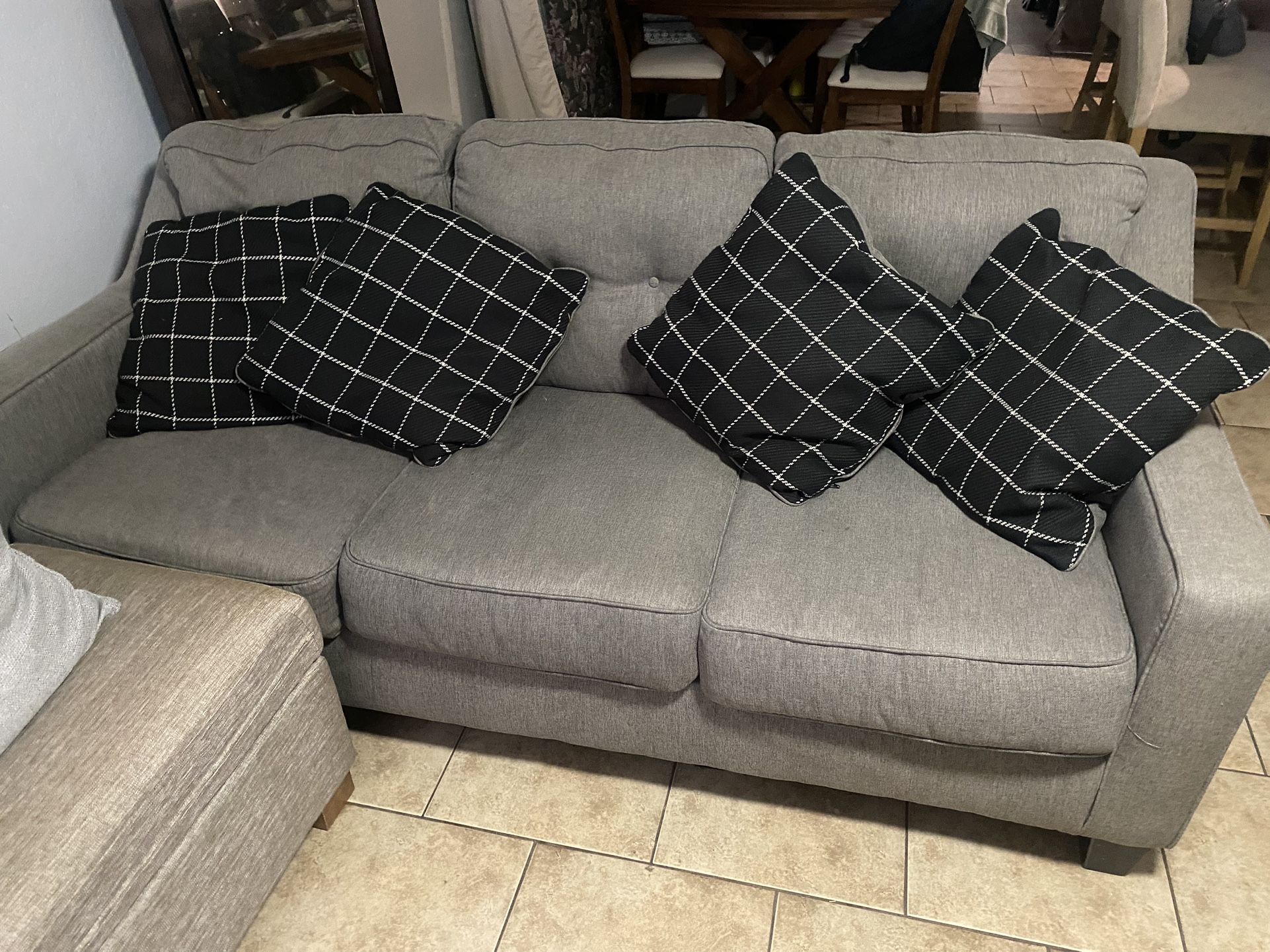Gray Sofa