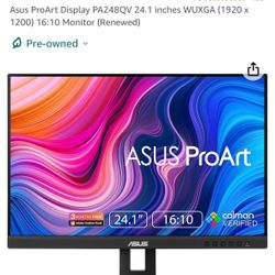 Asus Monitor Pro Art Pa248qv