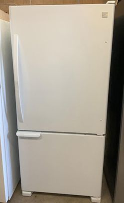 Kenmore Bottom Freezer  White Refrigerator
