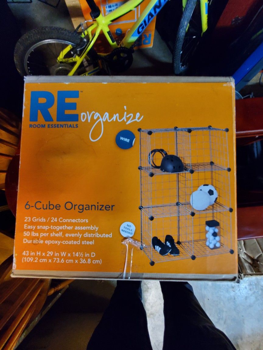 6 Cube Organizer 