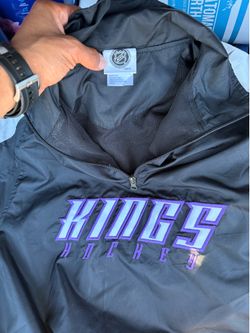 Vintage 90s LA Kings Jacket - Official NHL Sweater Brand - Size XL