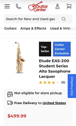etude EAS-200 saxophone