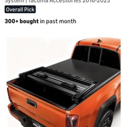 Toyota Tacoma Soft Tri-Fold Tonneau New