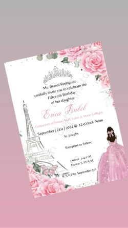 Custom INVITATION 