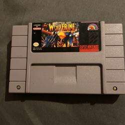 Wolverine Adamantium Rage Super Nintendo Game