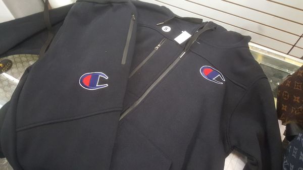 new champion sweat suits