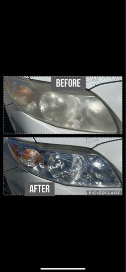 Headlight restore pair kit