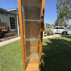 Four Shelf Corner Stand With Lights