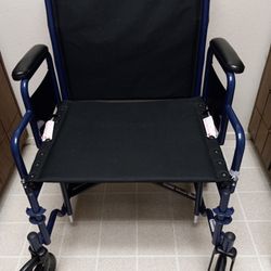 Extra Wide Transportation Wheelchair ( Brand New )