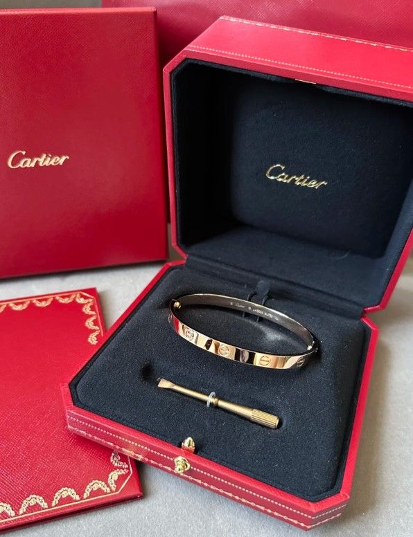 Cartier wide bracelet size 19