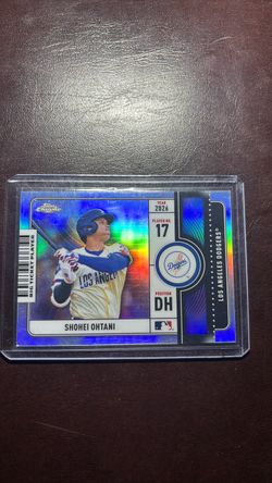 Shohei Ohtani 2026 Topps Chrome Big Ticket Rainbow Foil Refractor