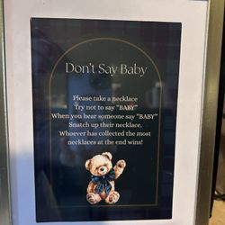 Baby Shower Bear Theme Frames 4 Total 