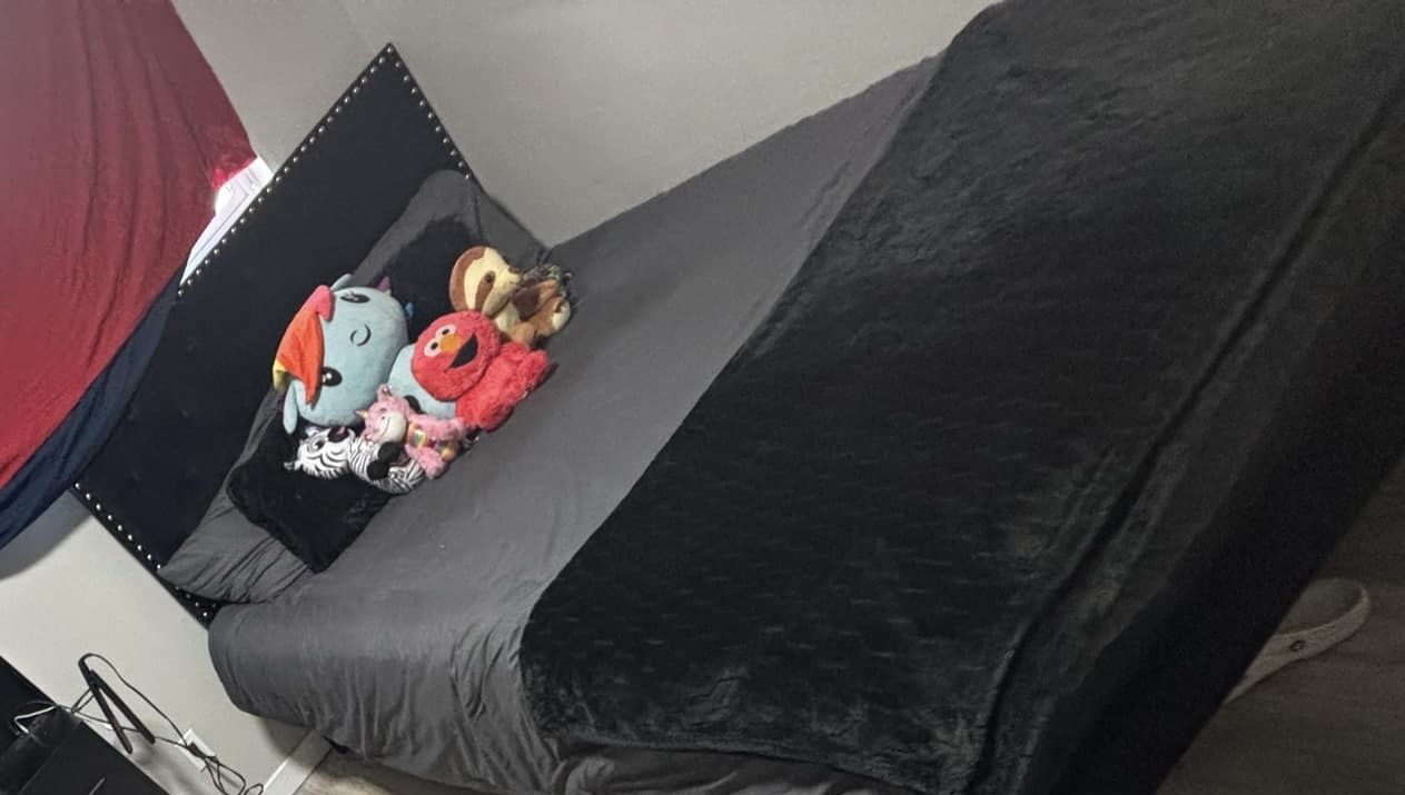 Full Size Bed Frame With Mattress