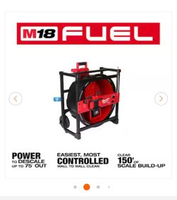 Milwaukee M18 18V Lithium-lon Cordless High Speed Drain Cleaner with 5/16 in. x 75 ft. Cable