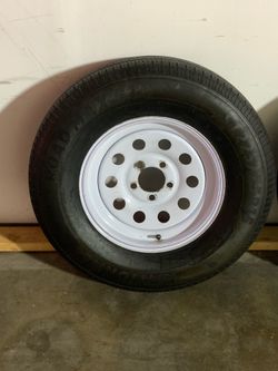 ST225/75R15 trailer wheel tire spare