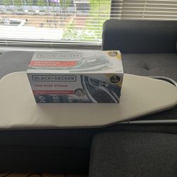 Black And Decker Iron With Board 