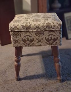 VINTAGE Sewing Stool