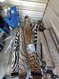 Area rugs, Not Wool Polypropylene Yarns Mostly Animal Print