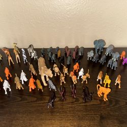 Safari Animals - 60 Pieces 