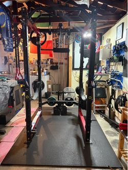 Rep PR 4000 with lat and low row attachment