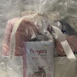 Baby Girl Gift Basket  