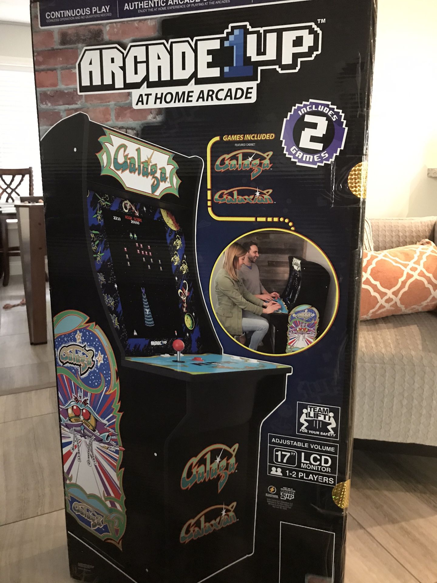 Arcade 1up Galaga Brand New in Box,