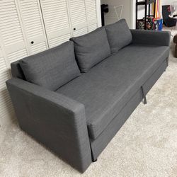 MUST GO Ikea FRIHETEN Sleeper Sofa w/ Storage