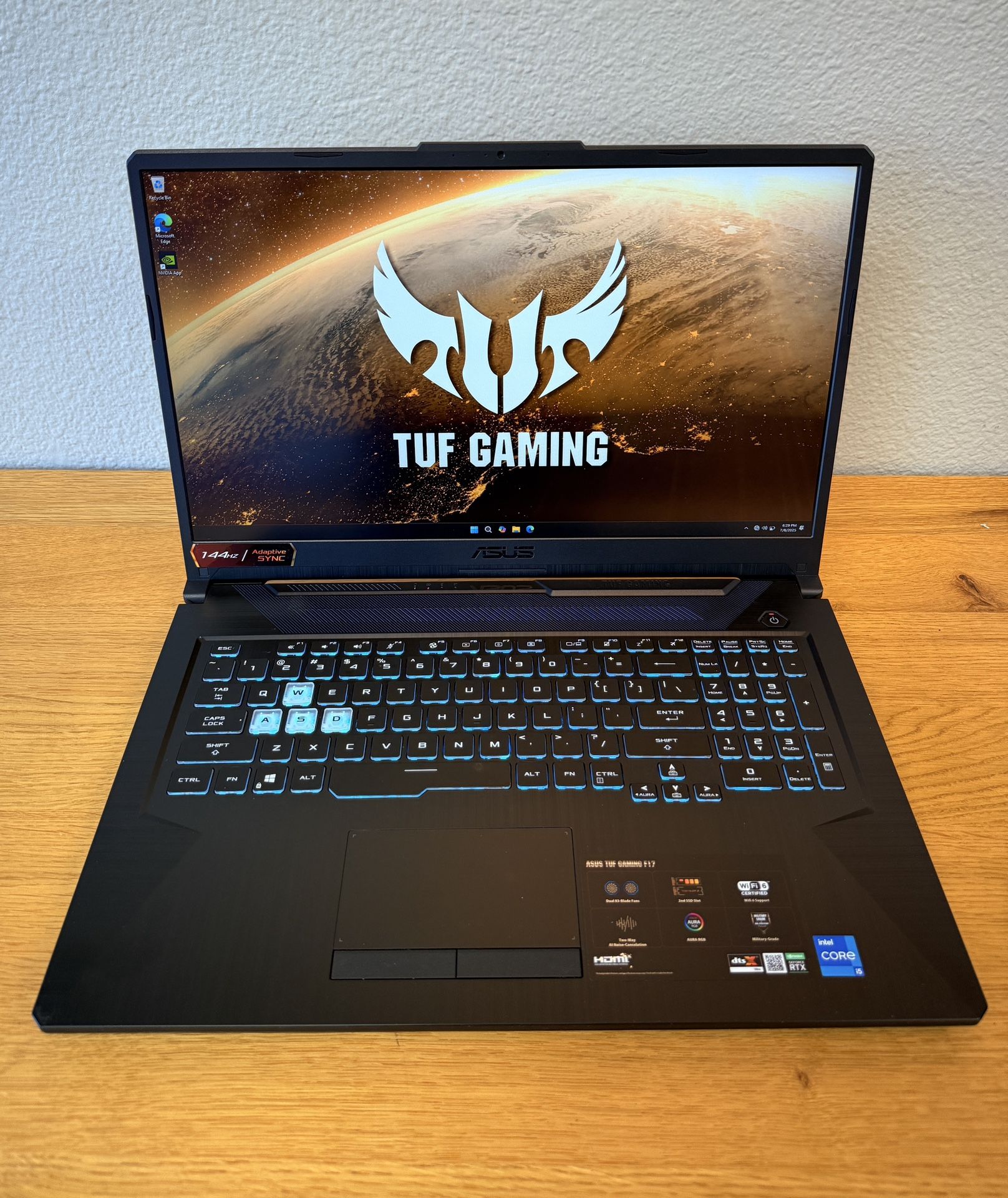 Gaming Laptop 17” Screen by ASUS TUF ✅Intel Core i5/32GB RAM/1TB/NVIDIA GeForce RTX 3050Ti⚡️Windows 11💲1 Year Warranty✅ $0Down Finance Available