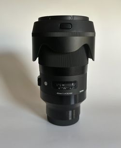 Sigma 40mm f/1.4-1.4 Fixed Prime 40mm F1.4 DG HSM