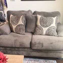 Love seat and sofa