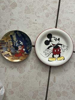 Mickey Mouse plates