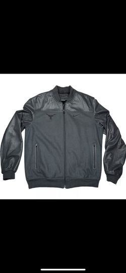 NIKE UT Texas Longhorns Black Varsity Jacket 
