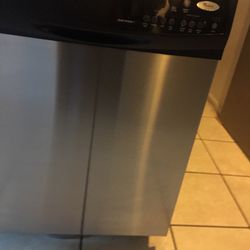 Whirlpool Stainless Steel Dishwasher $150