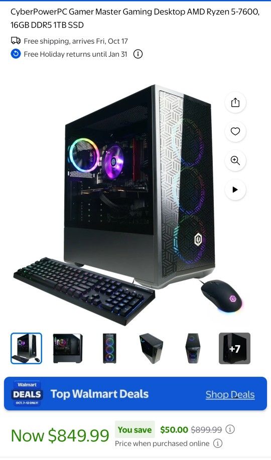 CyberpowerPC Gaming Computer