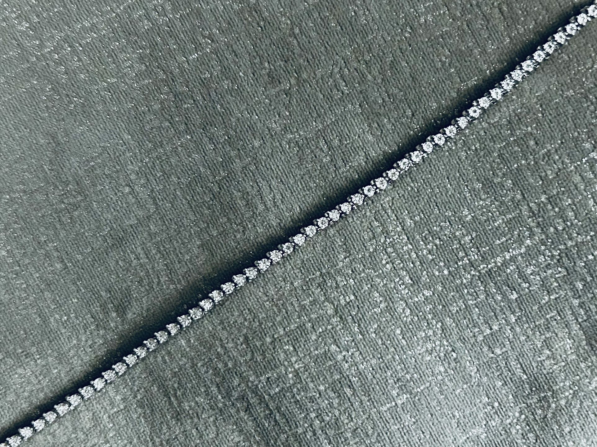 1/2 CT. T.W. Diamond Tennis Bracelet in Sterling Silver
