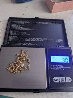 14k necklace