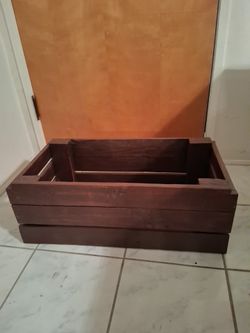 Sturdy Wooden Crate 