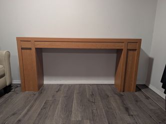 Wood Console Table/ Entryway table/Sofa Table - $100 OBO
