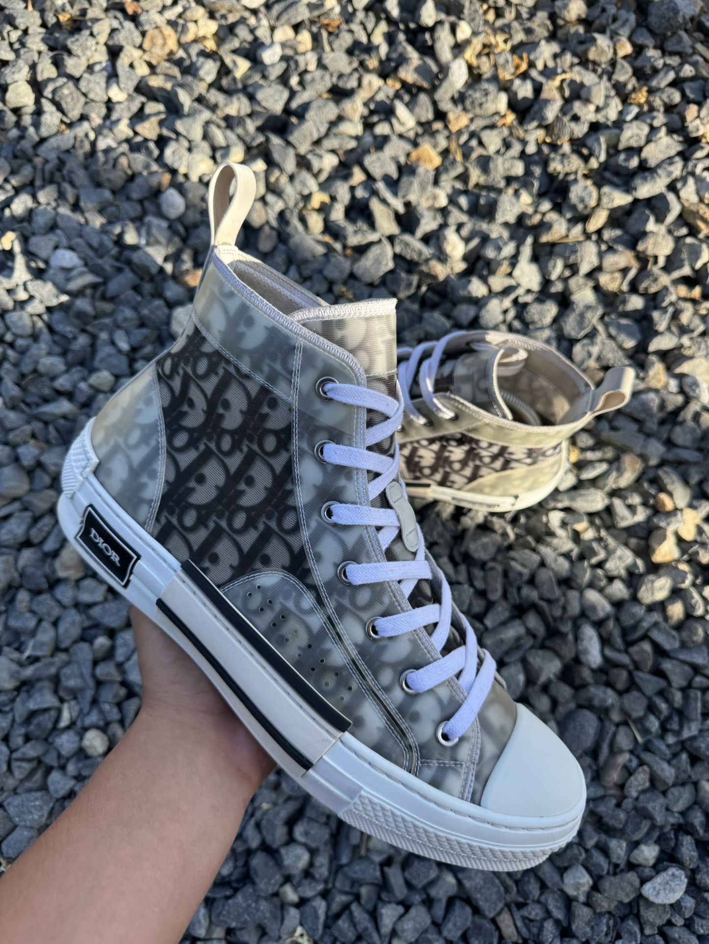 Dior B23 High Tops Authentic Size 9