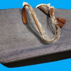 NWT Ulta Beauty Large Denim Tote 