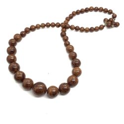 Vintage Mississippi Mud Bakelite Necklace