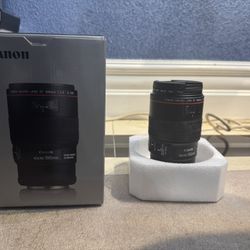 Canon EF 100mm f/2.8L Macro IS USM – Great Condition
