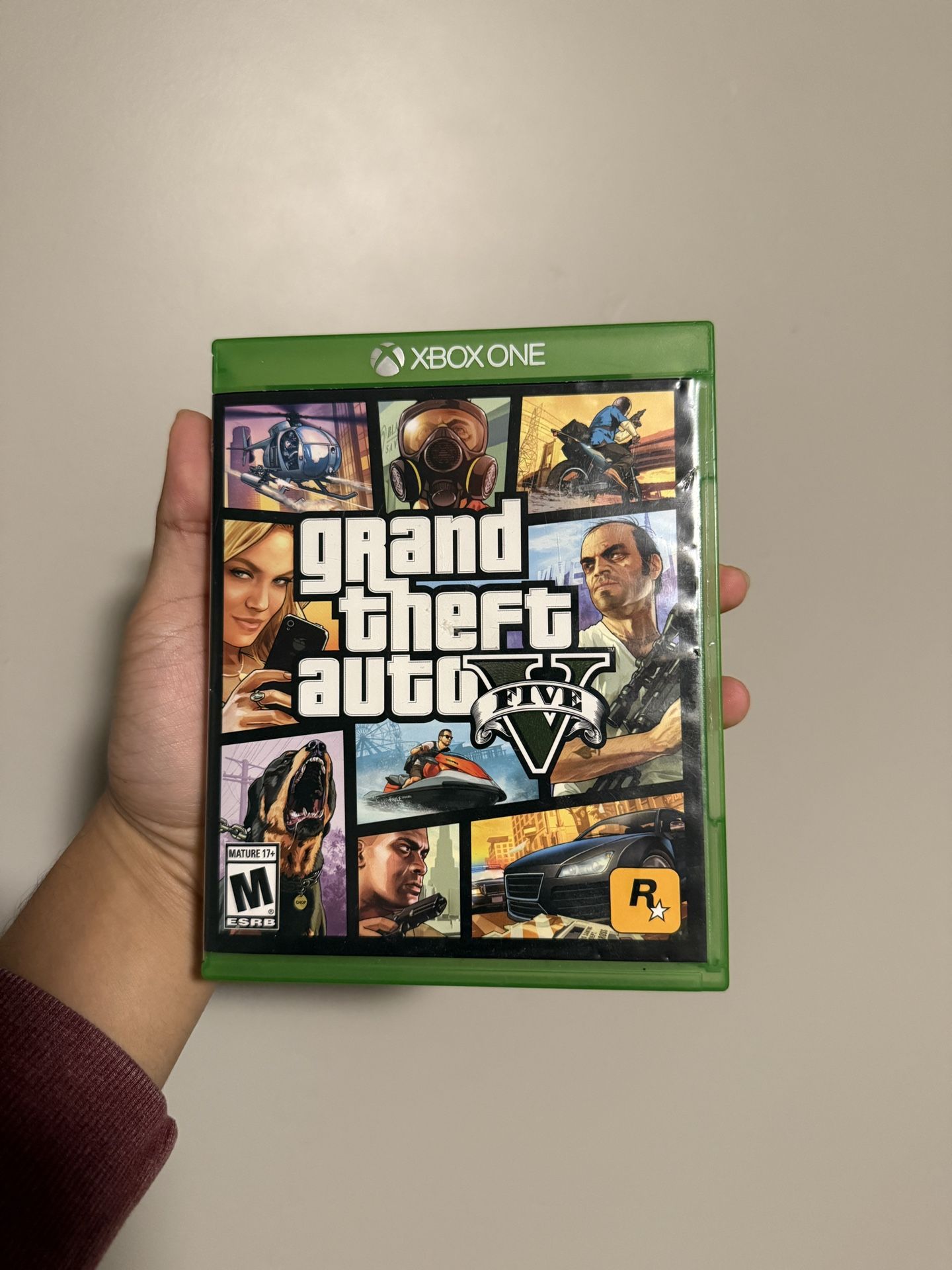 GTA 5 for xbox one with map