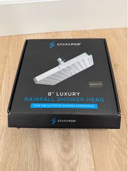 New Black Shower Head