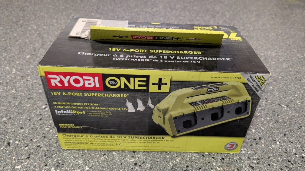 Ryobi 16V - 6 Battery Charger