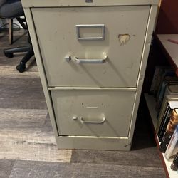Two Drawer FIling cabinet