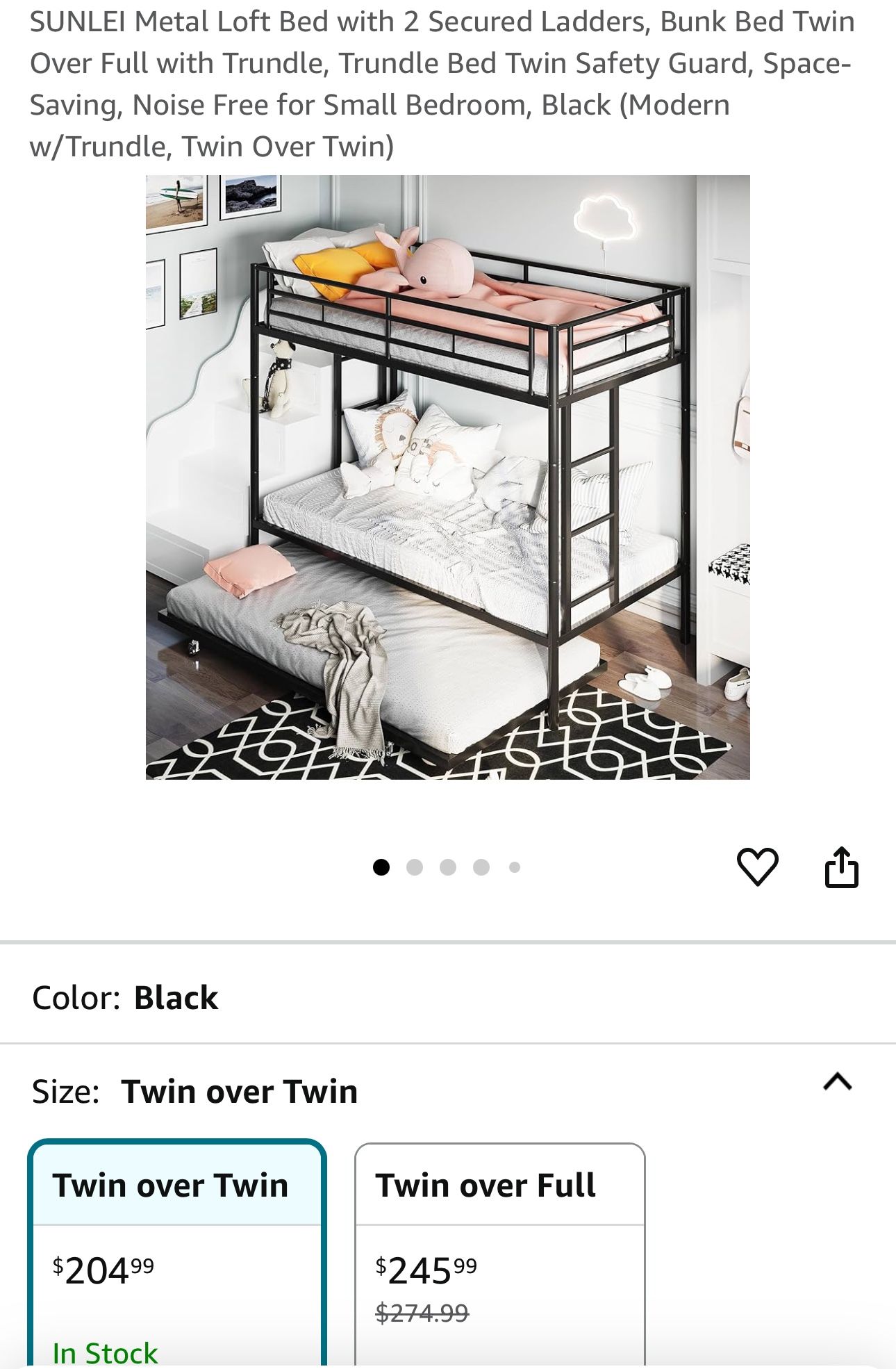 Triple Bunk Bed